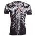 Xtreme Couture AFFLICTION Men T-Shirt PERSIMMON Skull Tattoo